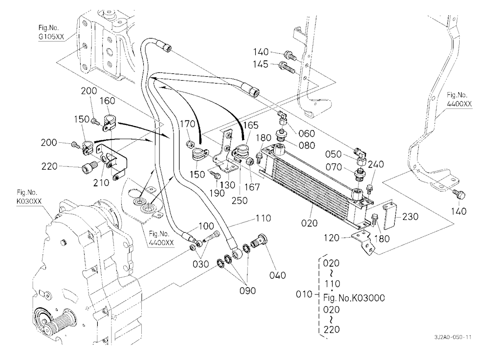 Oil Cooler [With Front Pto]