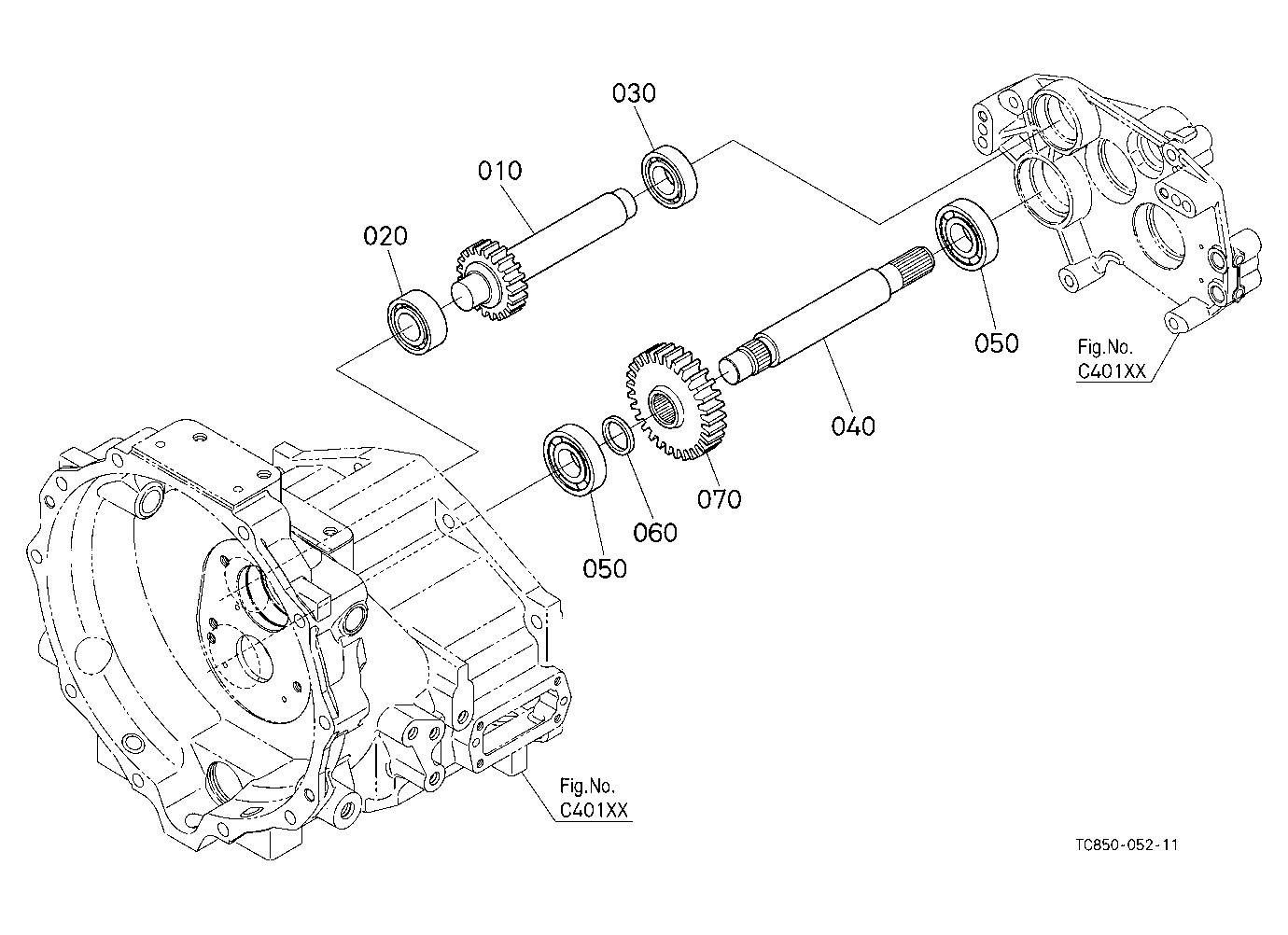 Pto Countershaft