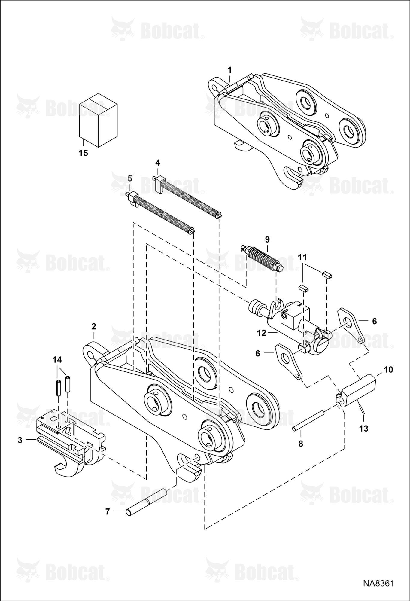Pin Grabber Quick Coupler (Geith Coupler)