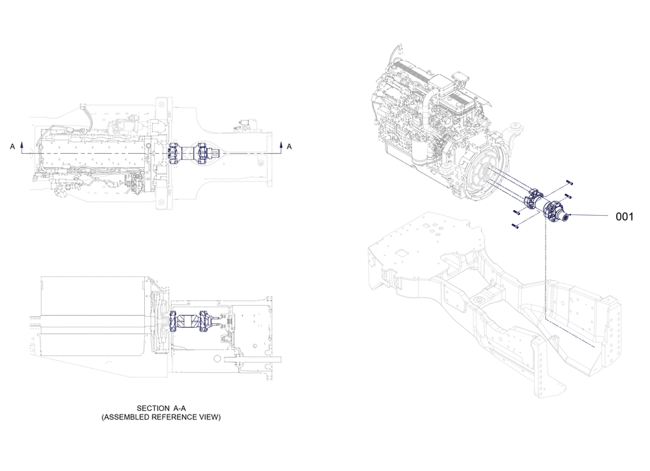 Engine Driveshaft Installation