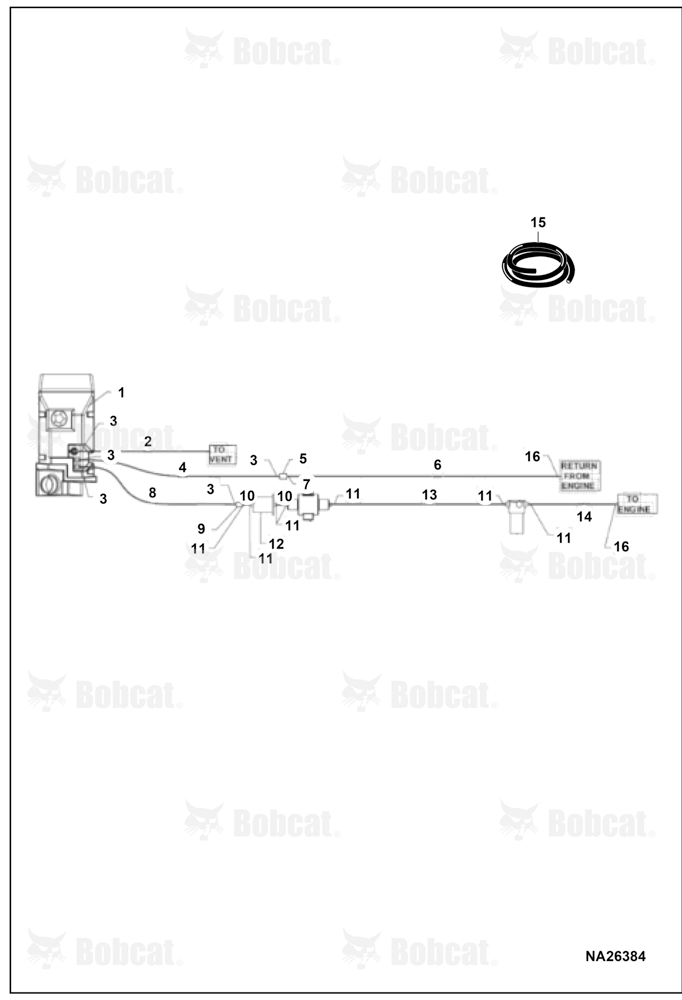 Fuel Line System (Kubota Diesel)