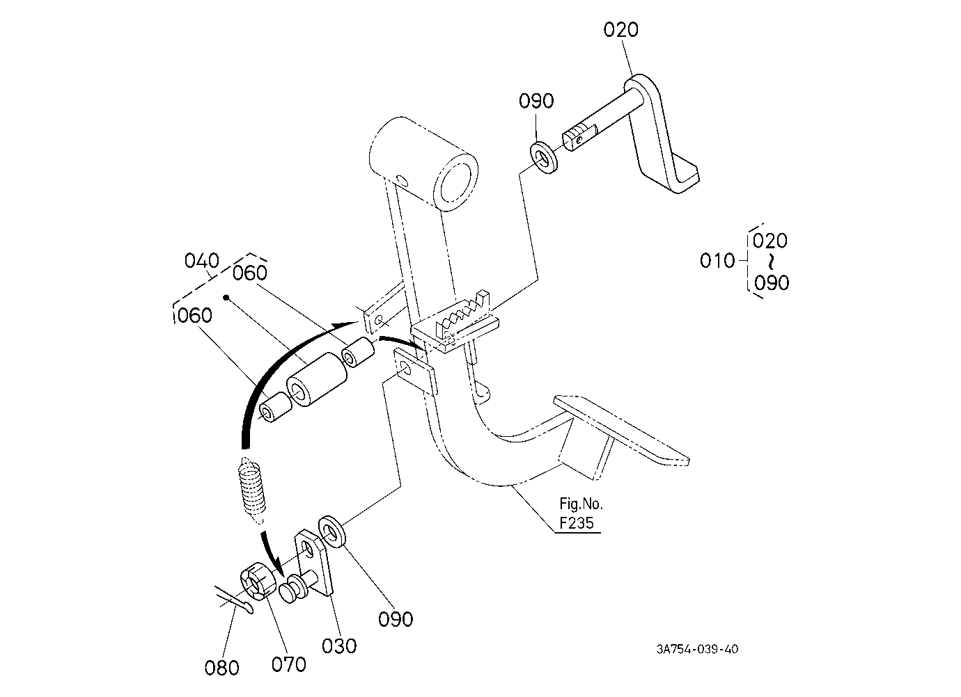 Lever Joint Stay Kit [Old Type] [Option]