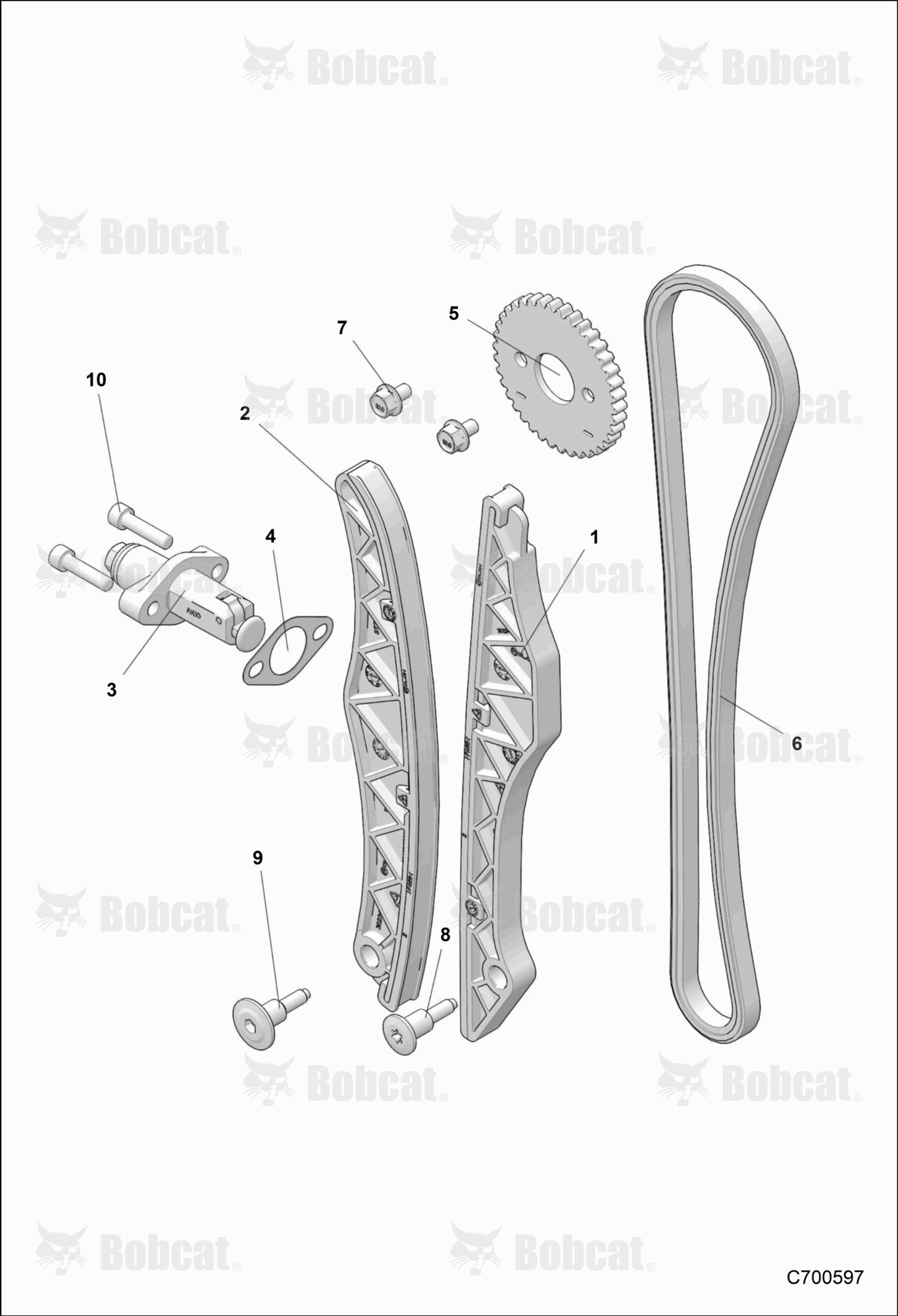 ENGINE, CAM Chain and Tensioner