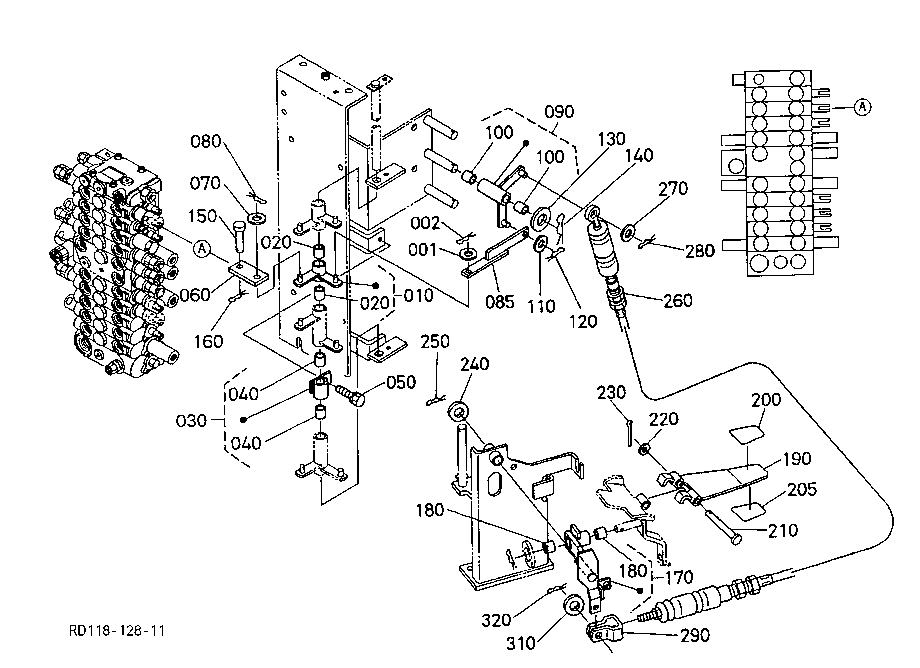 Control Lever (S/P)