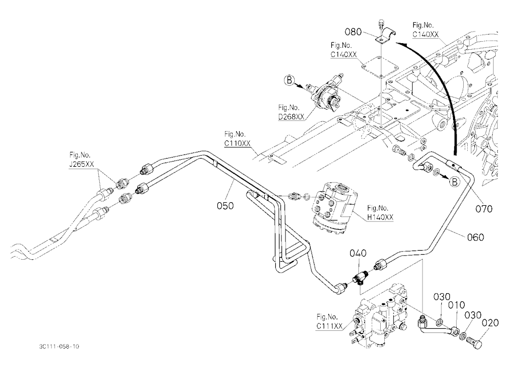 Hydraulic Oil Line (Shuttle/Pto)
