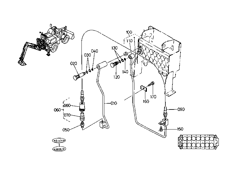 Oil Piping(Quick Coupler)
