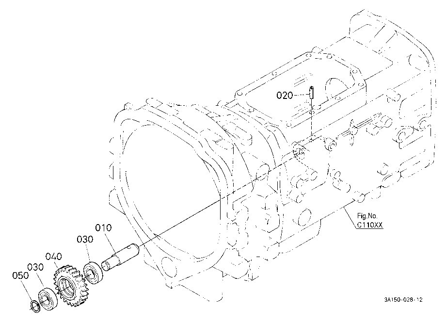 Back Idle Shaft