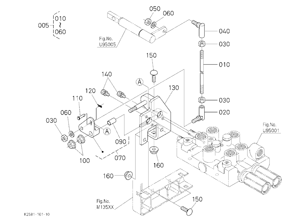 Front Control Valve Kit(Rod 1) [Option]