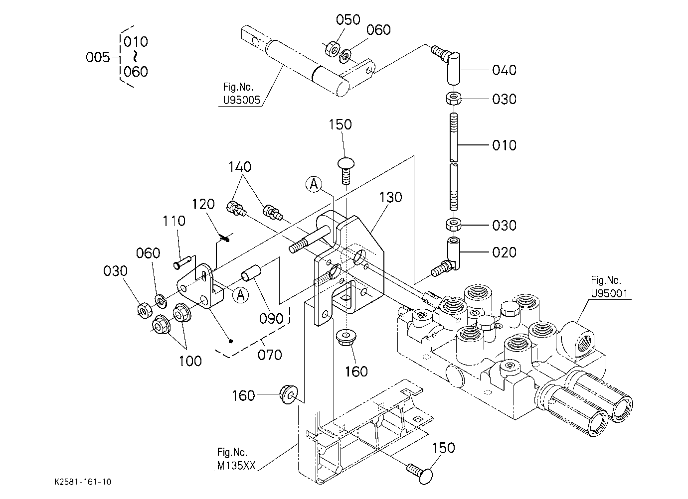 Front Control Valve Kit(Rod 1) [Option]