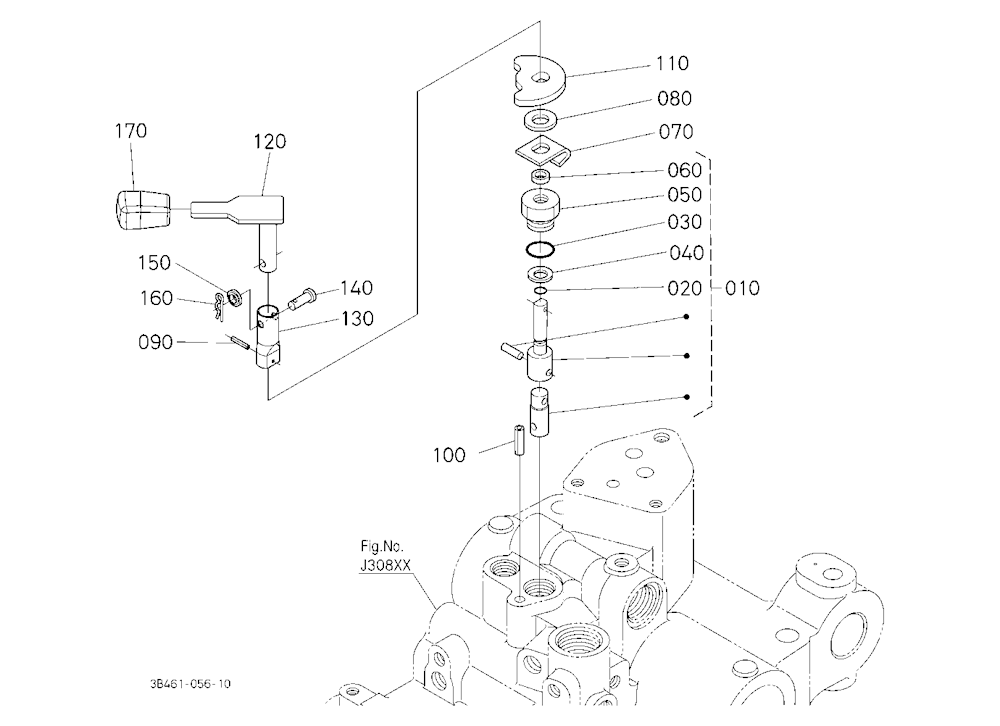 Lowering Lock Lever