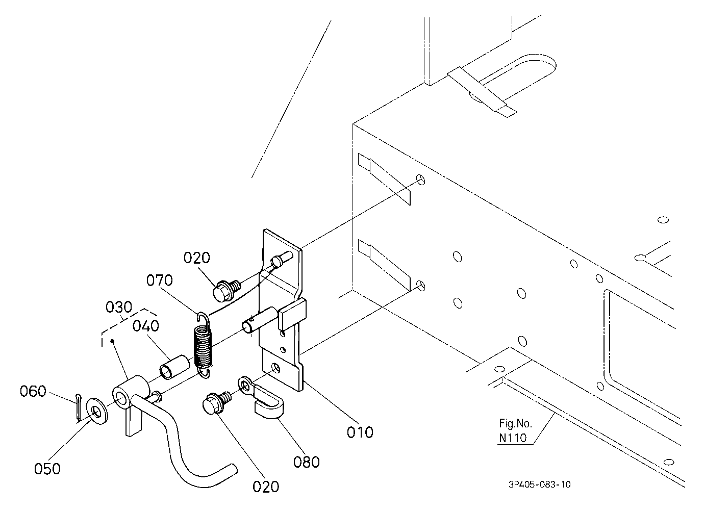 Rear Differential Lock Pedal