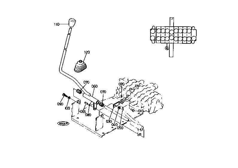 Control Lever (Travel Rh)