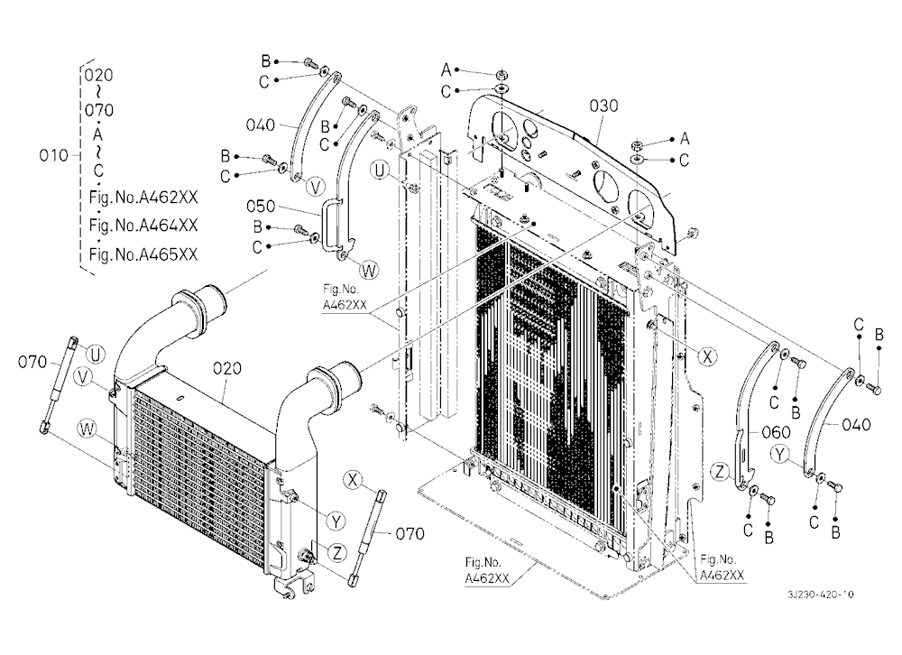 Cooler Unit (Inter Cooler) [Component Parts]