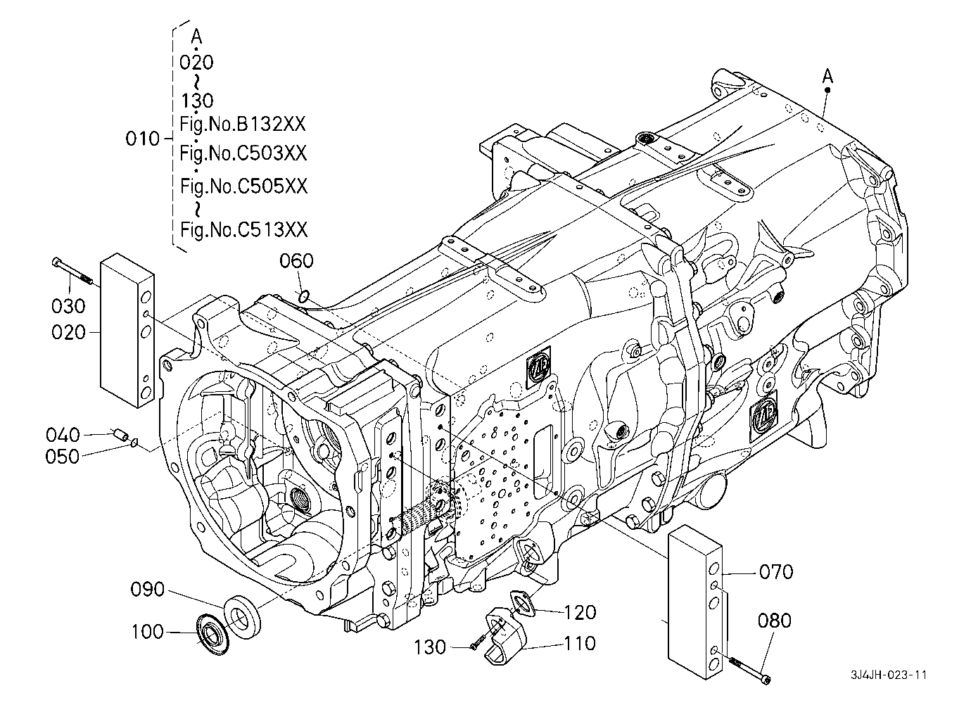 Transmission (Case) Component Parts