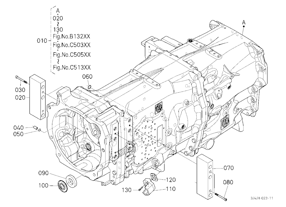 Transmission (Case) Component Parts