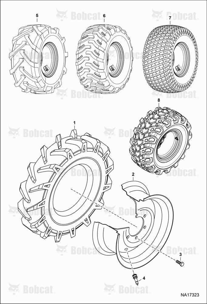Tires & Rims (Rear)