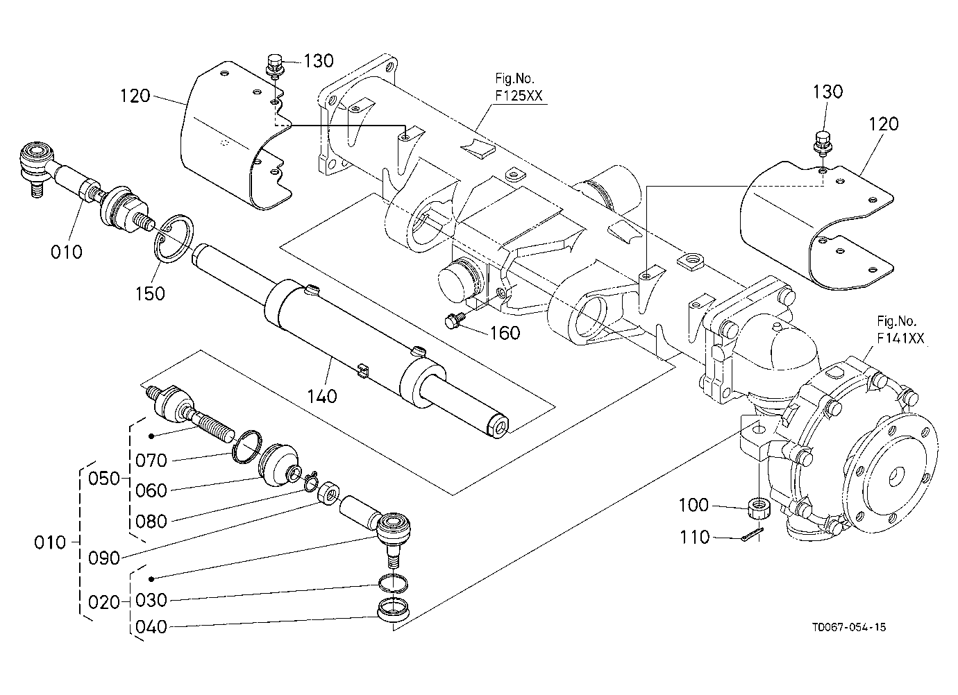 Tie Rod/Steering Cylinder