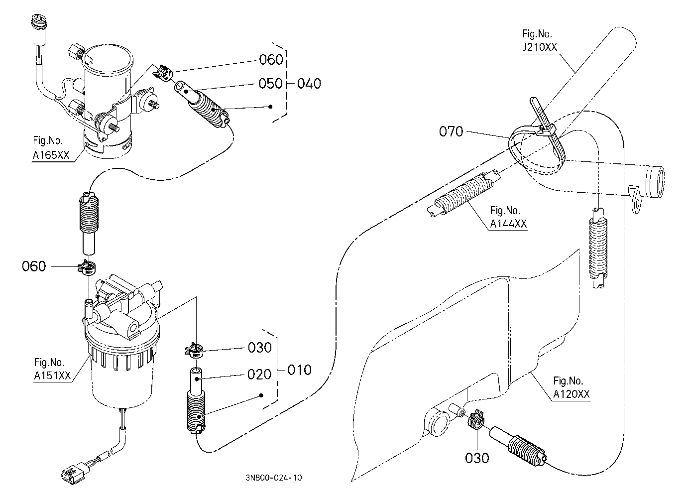 Fuel Pipe (Fuel Pump/Separator)
