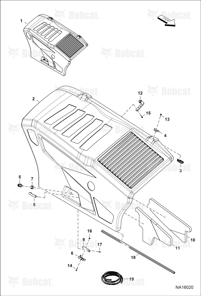 Engine Basket & Hood (Hood Assembly)