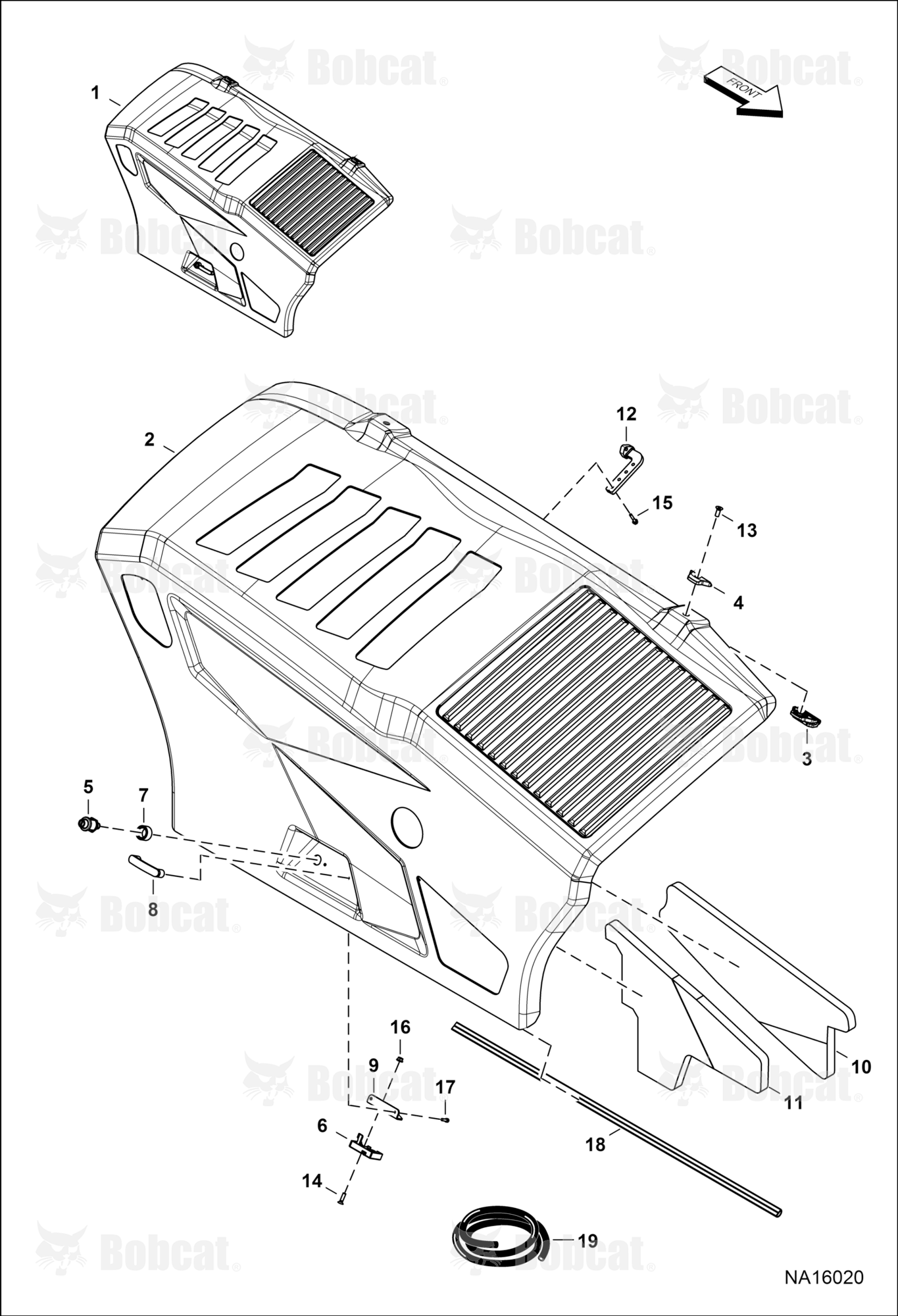 Engine Basket & Hood (Hood Assembly)
