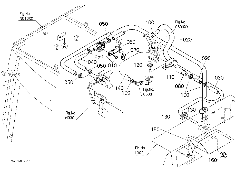 Cabin (Heater Hose)