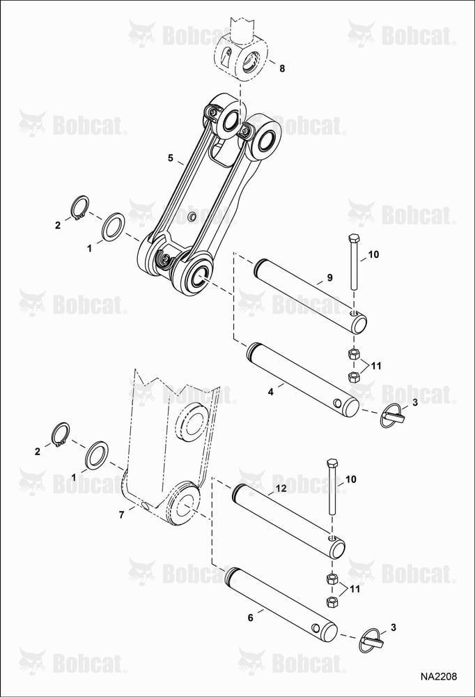 Bucket Link (Pin-On Attachment)