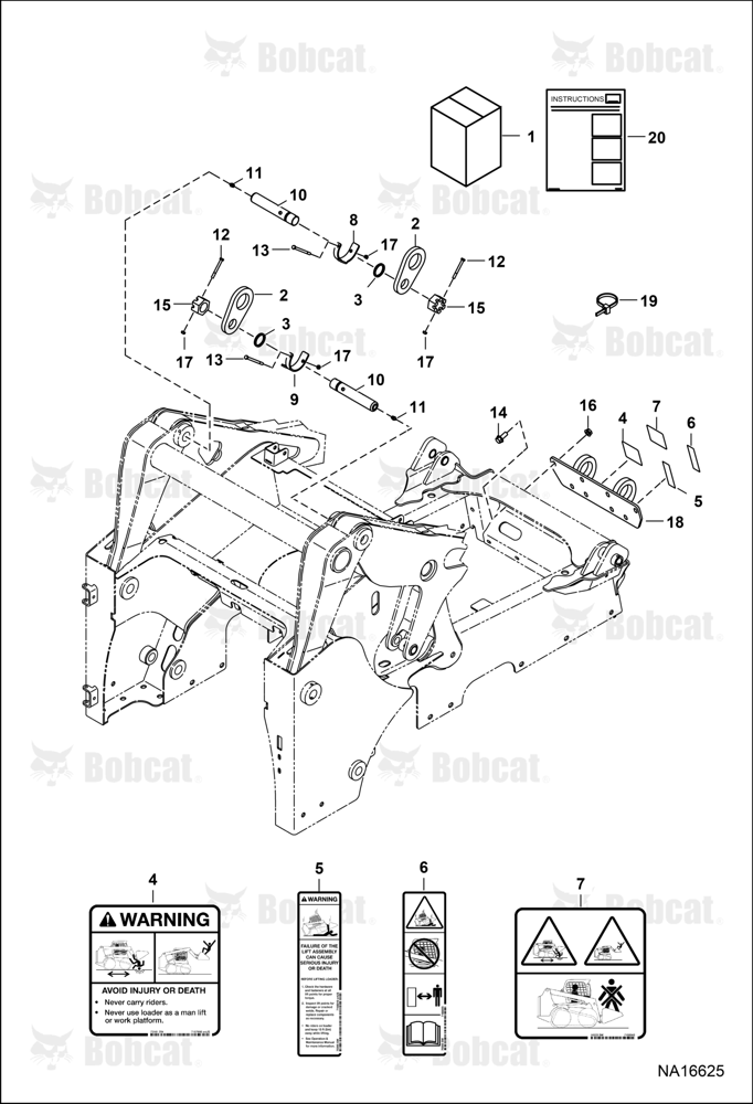 Lift Kit (Four Point) (Bob-Dock)