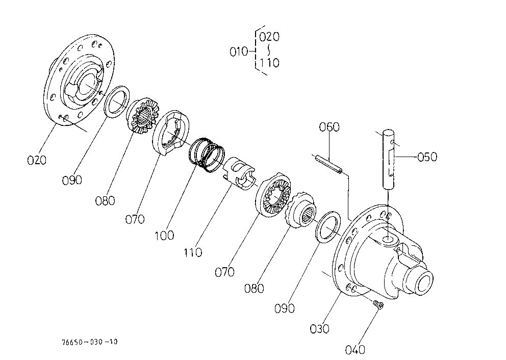 Rear Differential [Component Parts]