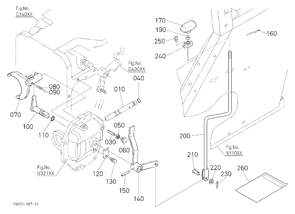 Creep Speed Kit 2 (Shift Fork/Lever) (W/G No.M9293