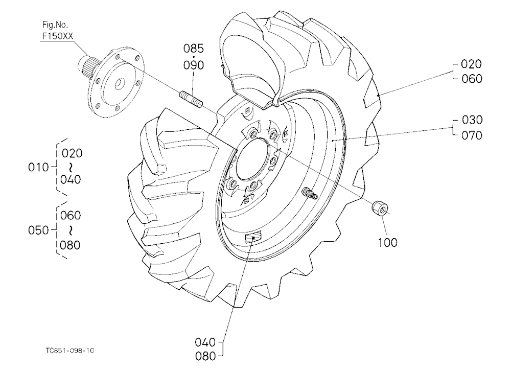 Front Wheel (9.5-16)