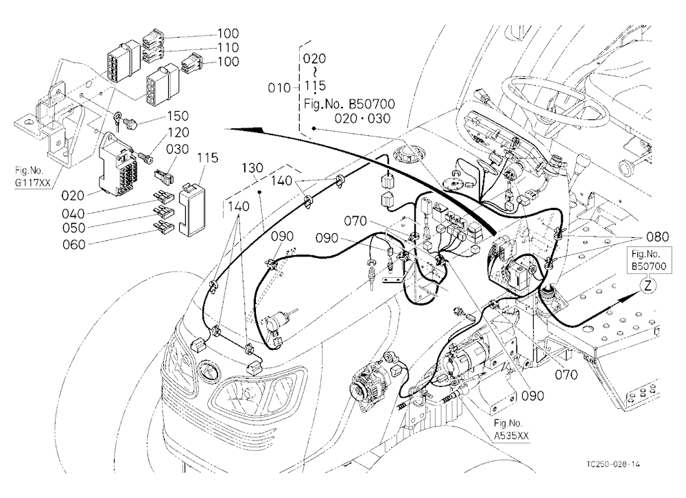 Electrical Wiring (Front)