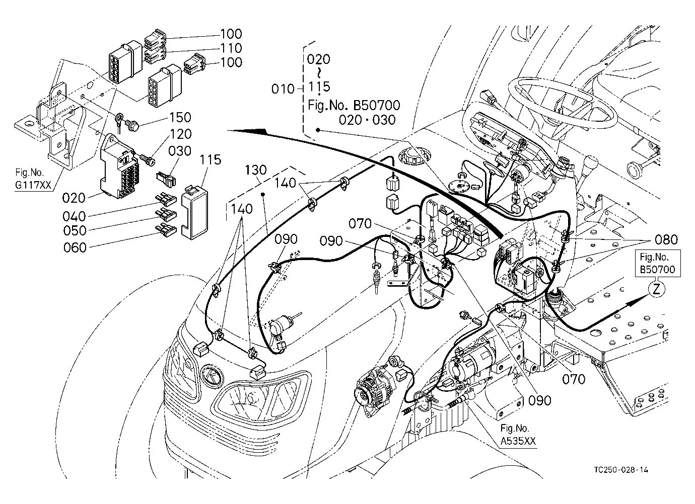Electrical Wiring (Front)