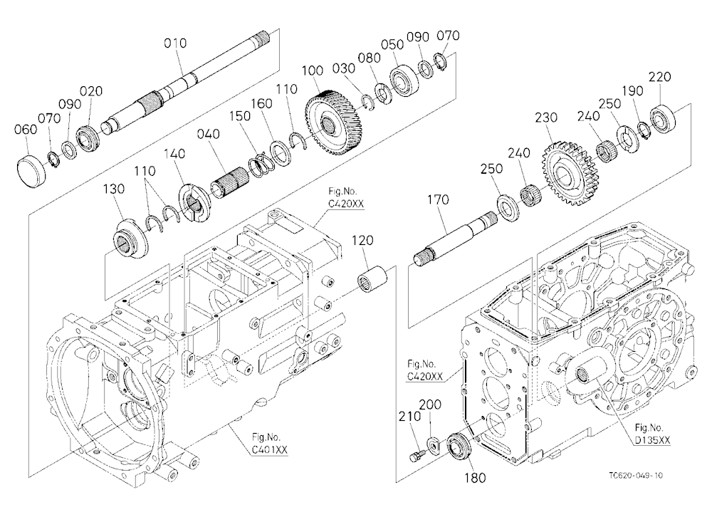 Pto Countershaft