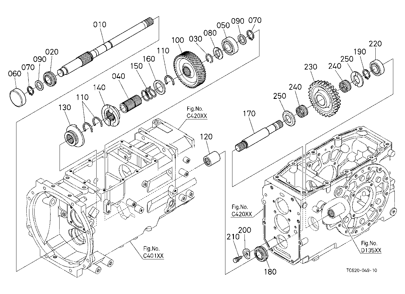 Pto Countershaft