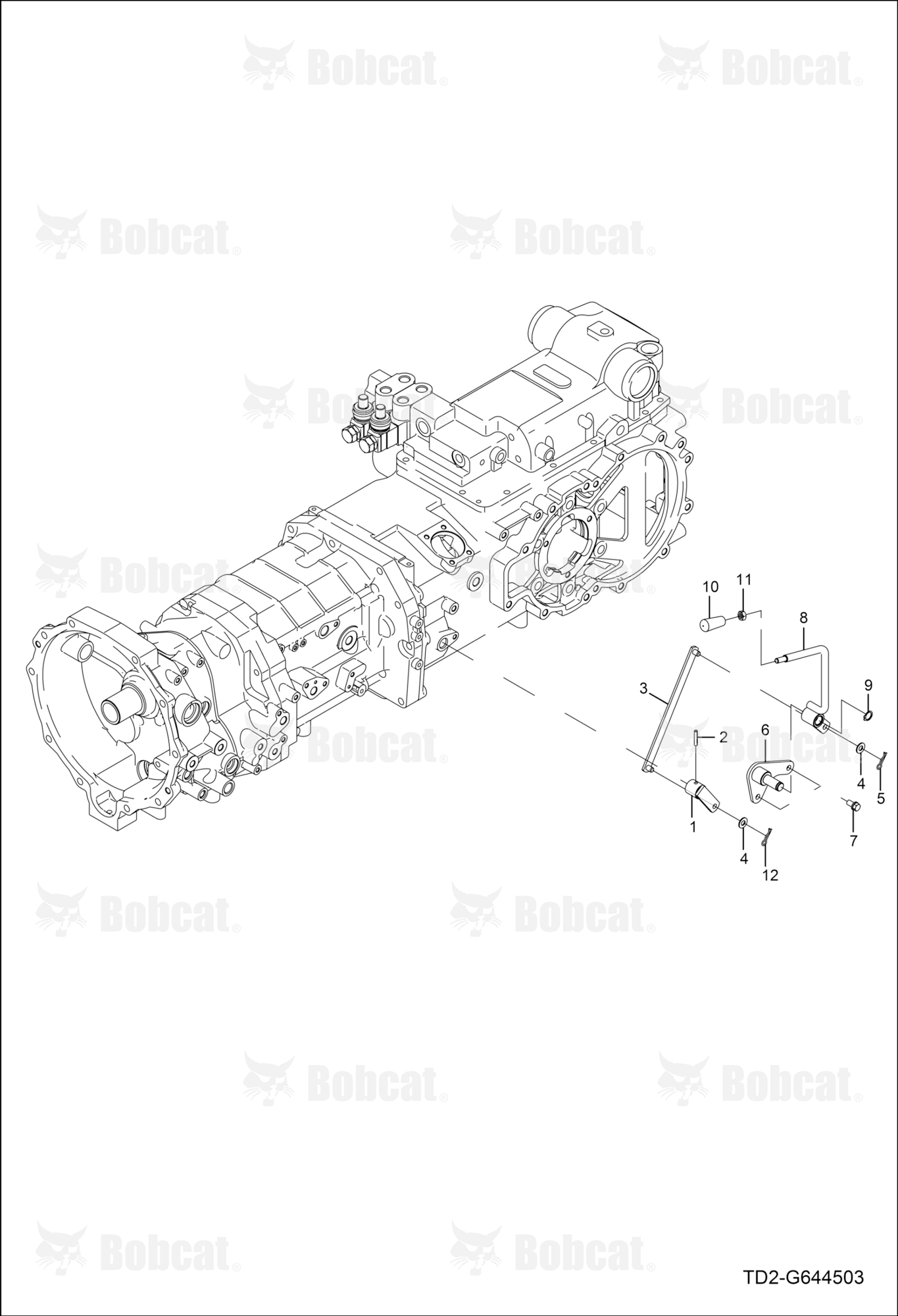 Front Wheel Drive Lever Group