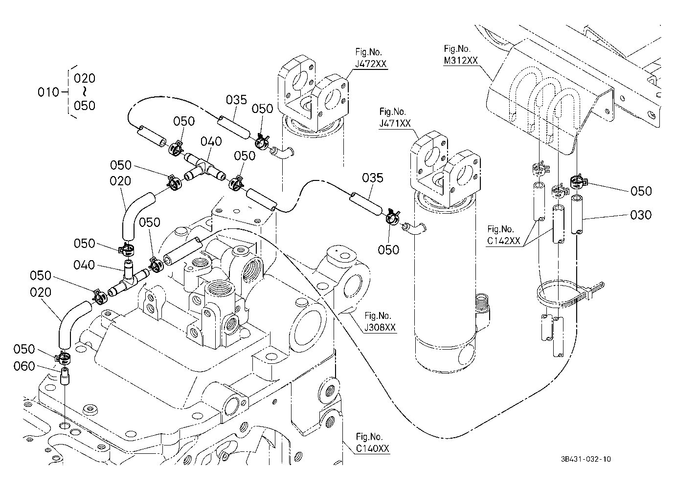 Breather Hose (3P Cylinder)