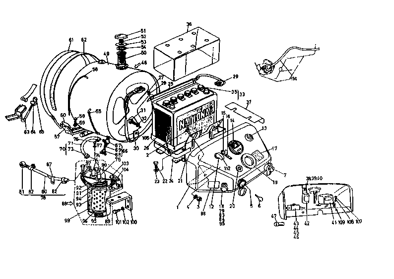 Instrument Panel And Tank