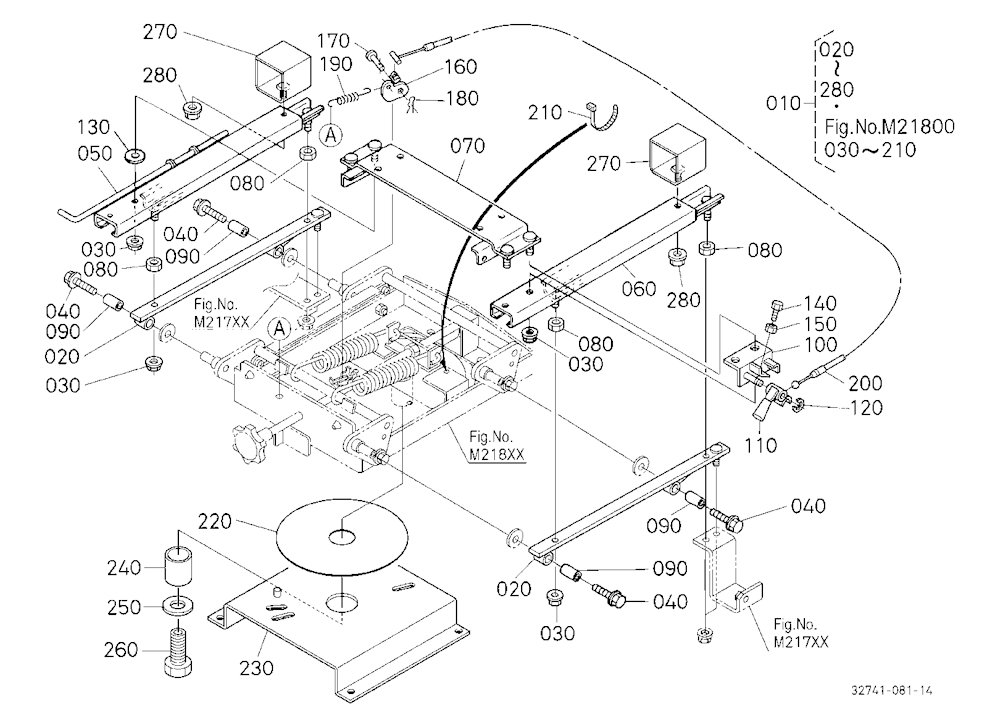 Seat Suspension(Rail) [Component Parts]