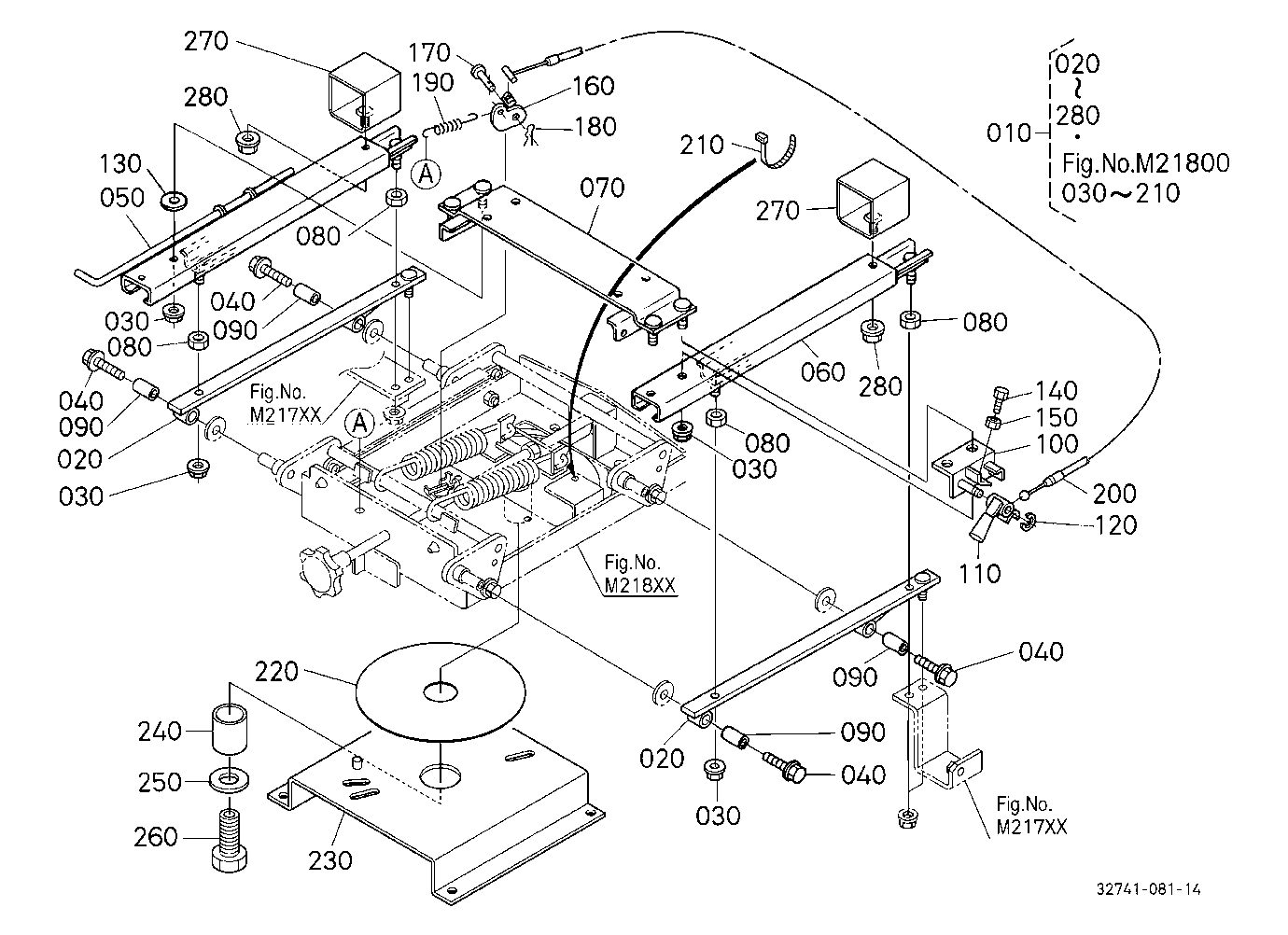 Seat Suspension(Rail) [Component Parts]