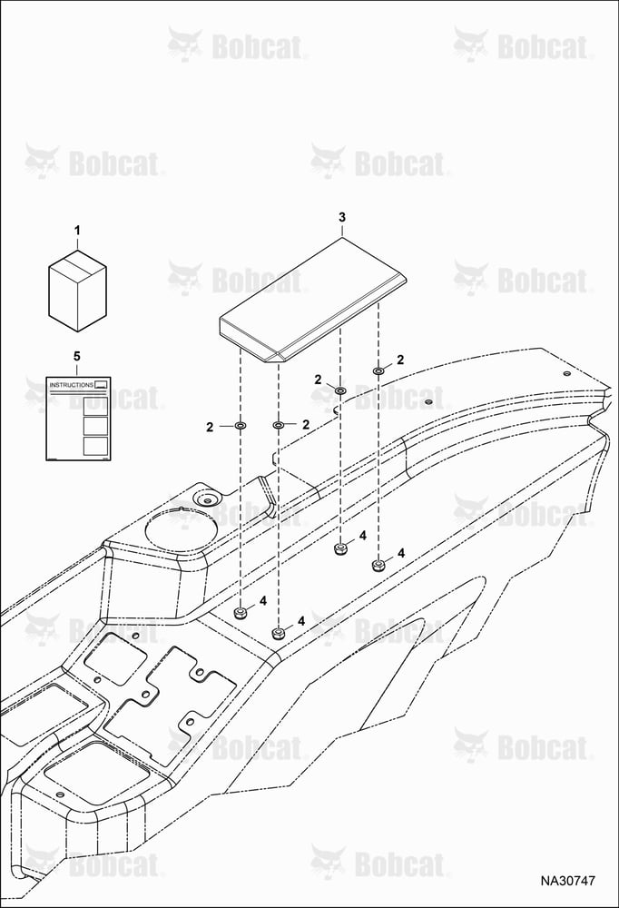 Kit Fix Armrest