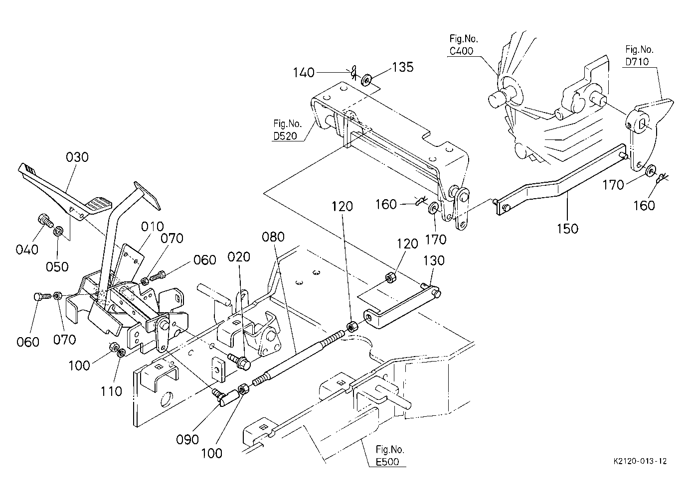 Speed Change Pedal
