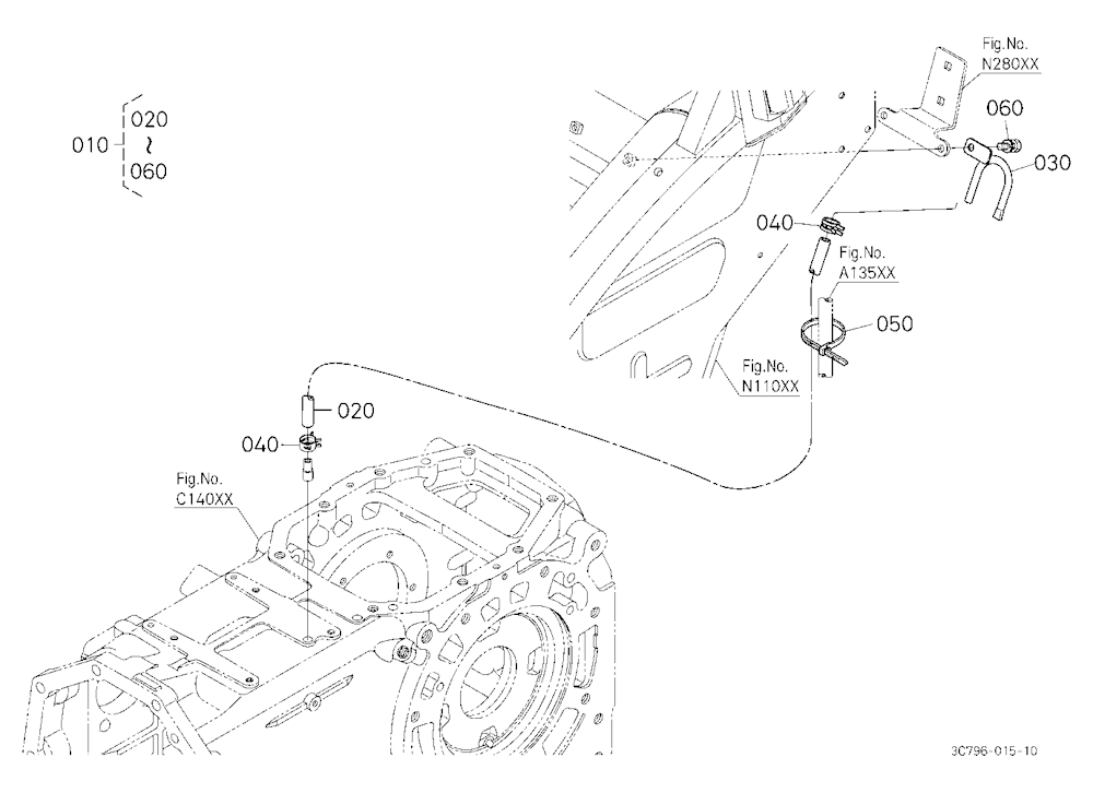 Pto Clutch Replacement Kit (Breather Hose) [Option