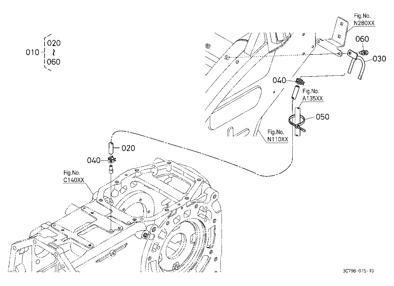 Pto Clutch Replacement Kit (Breather Hose) [Option
