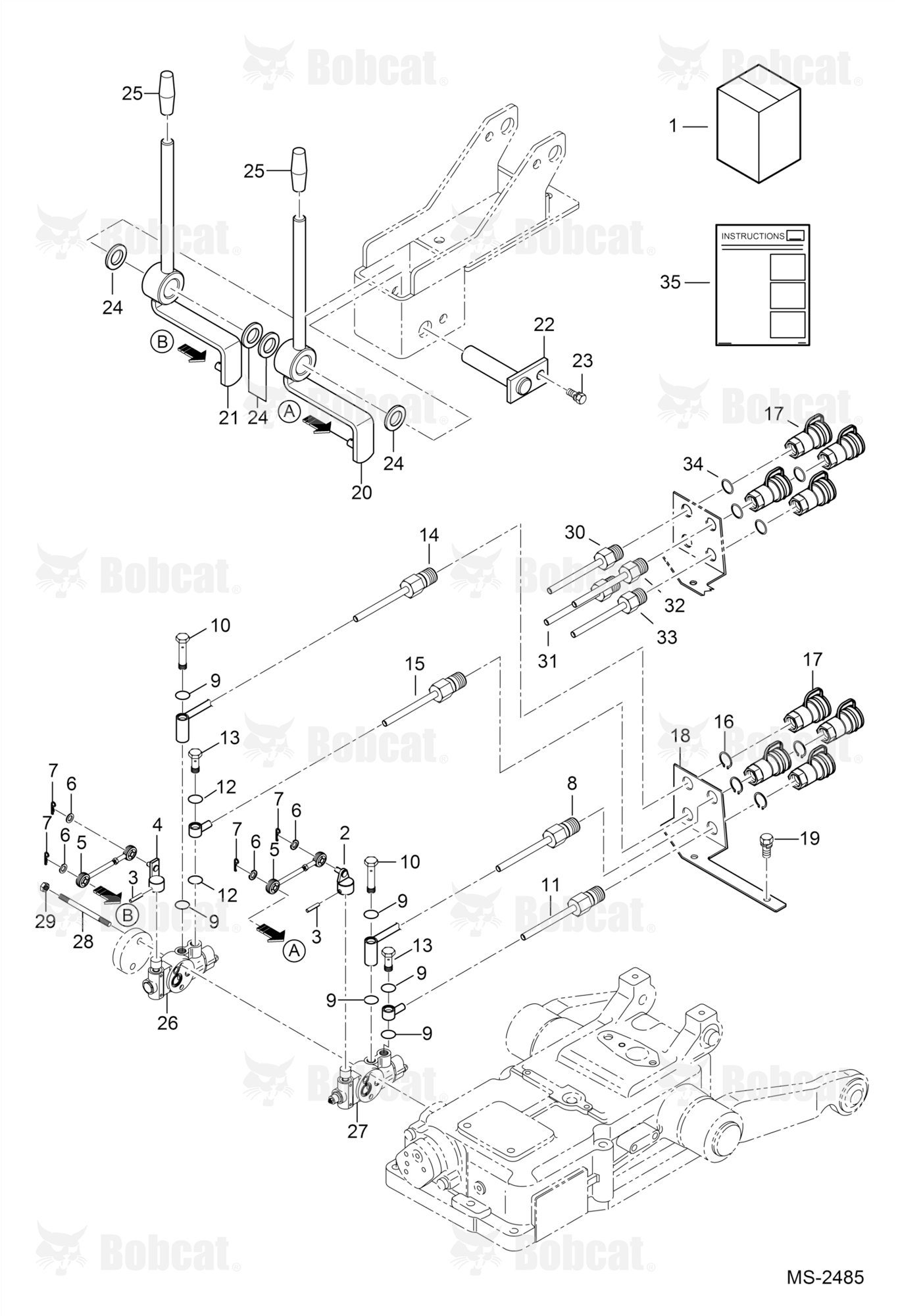 Auxiliary Hydraulics Kit (Rear Dual)