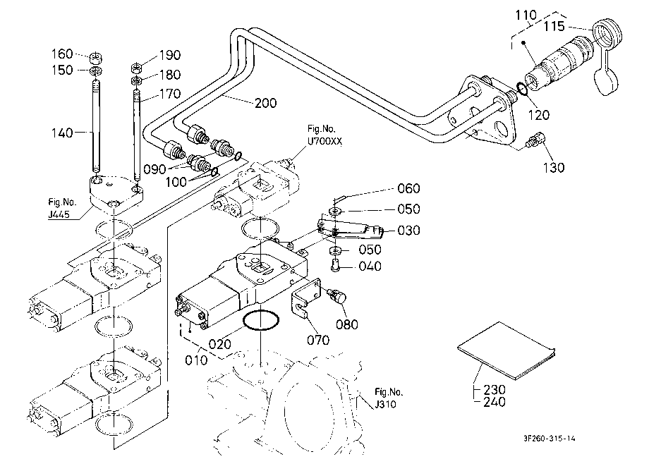 Auxiliary Control Valve Kit (Scd/Fc)(4Th) [Option]