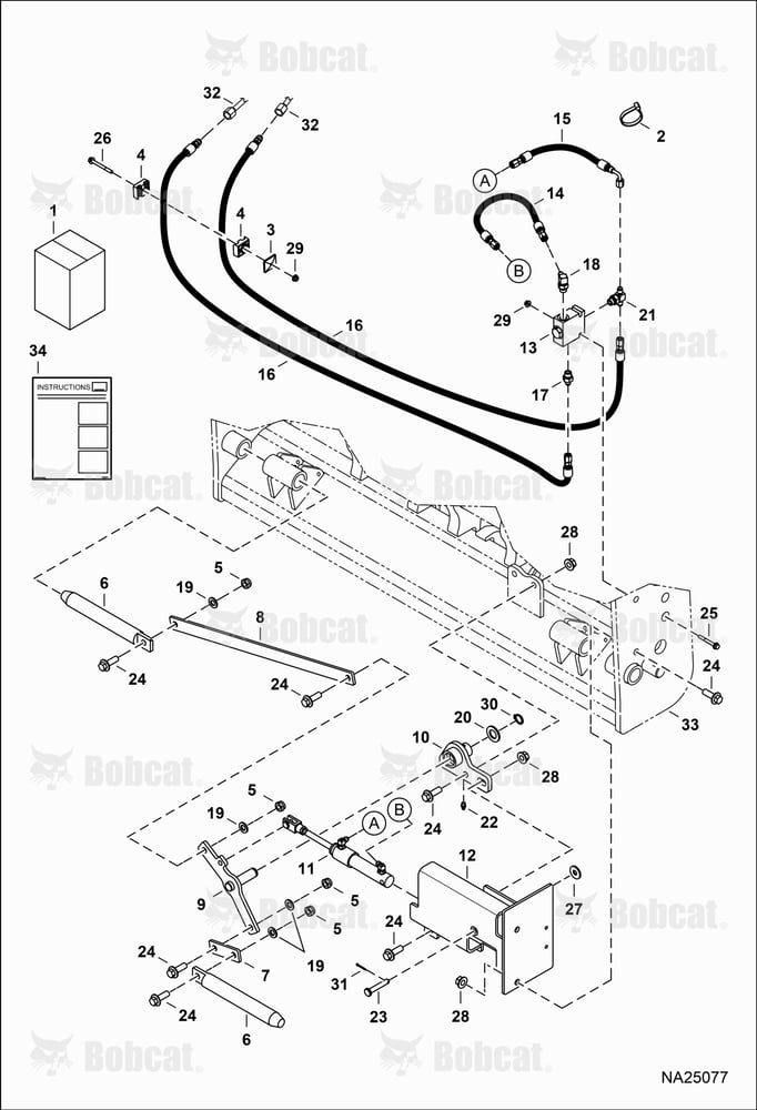 Power Attachment Lock Kit (J-tach)