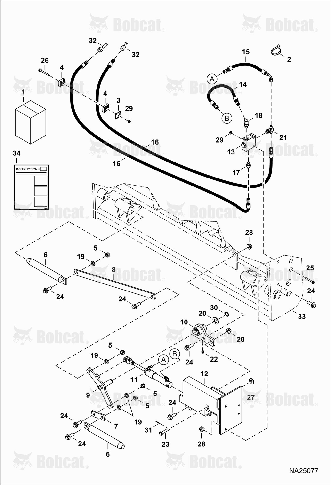 Power Attachment Lock Kit (J-tach)