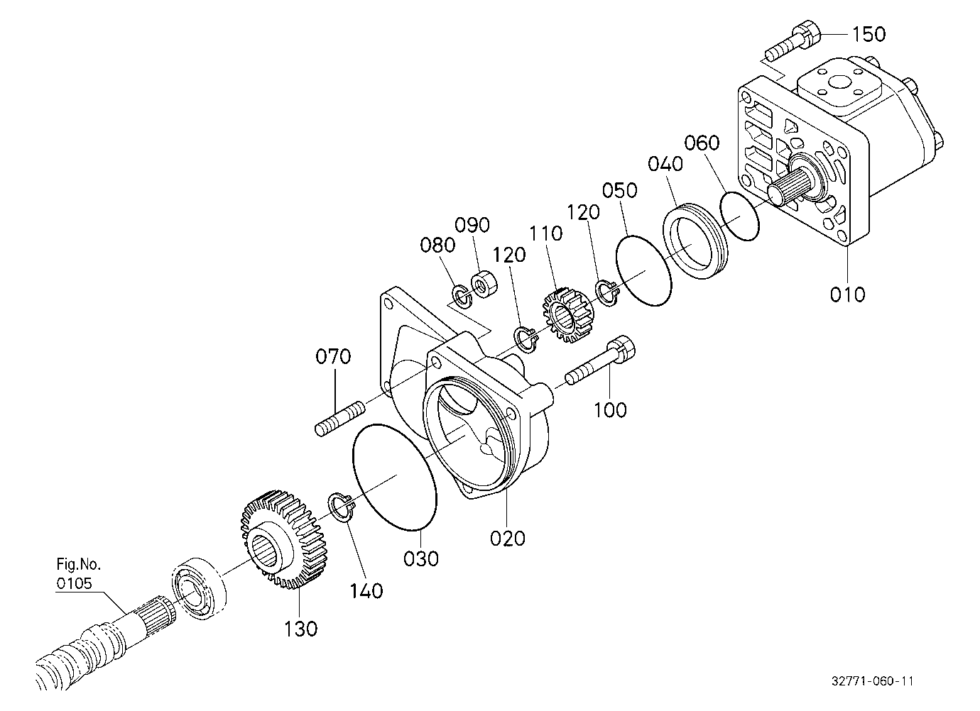 Hydraulic Pump(Side)