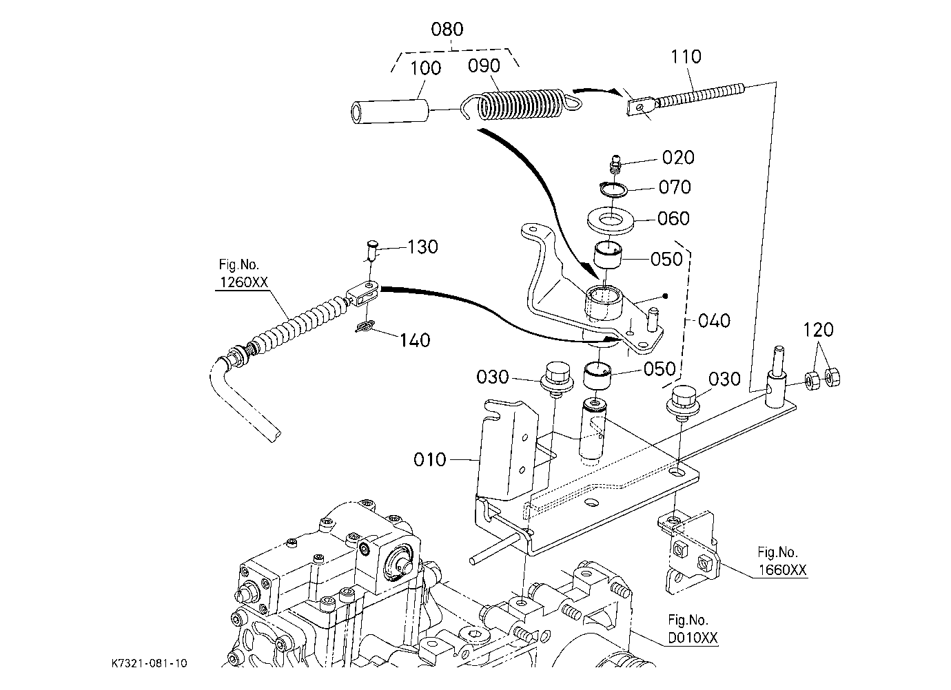 Speed Change Lever