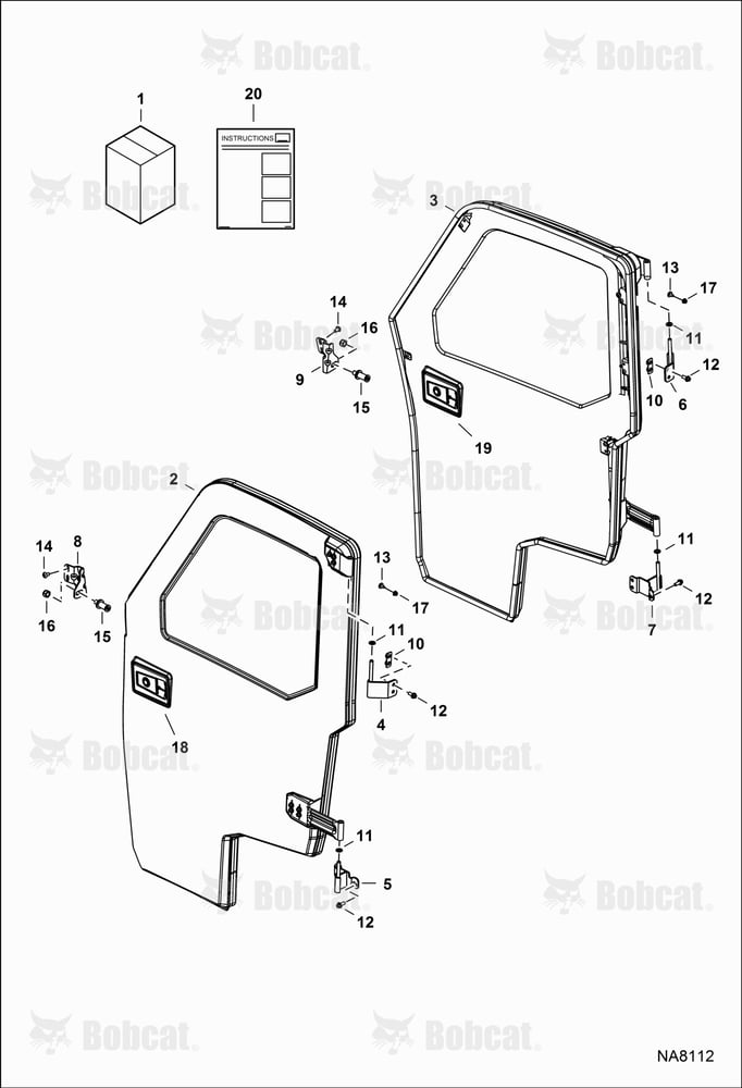 CAB Door Kit (Canvas)